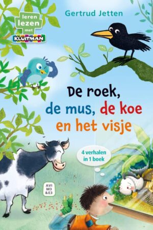 De roek, de mus, de koe en het visje