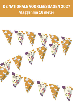 De Nationale Voorleesdagen 2027 Vlaggenlijn