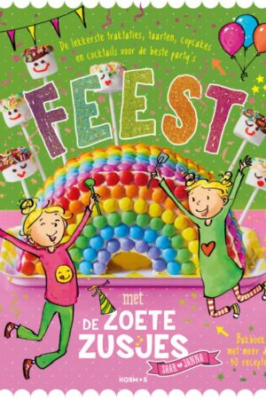 Feest met de Zoete Zusjes bakboek met meer dan 30 recepten