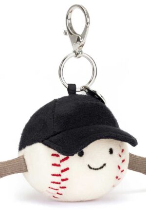 Jellycat sports basebal bag charm