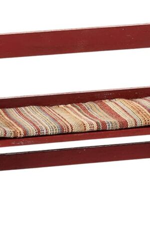 Maileg Bench mouse, Red