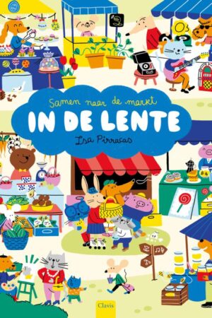 Samen naar de markt in de lente