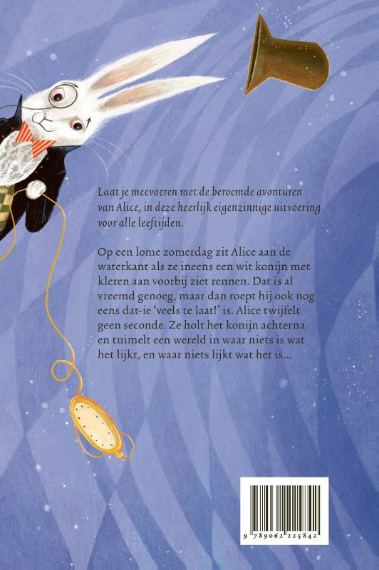 Alice tuimelt in Wonderland
