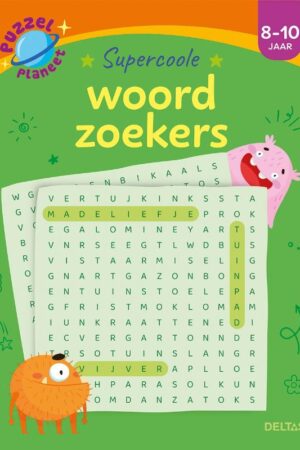 Supercoole woordzoekers 8 -10 jr